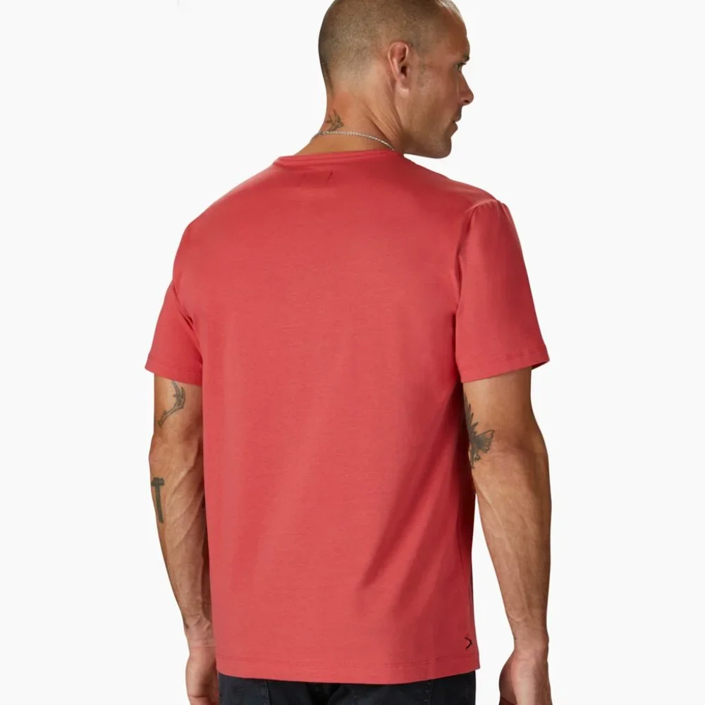 Cuts Clothing Rival tee (CUTS Print) - Poinsettia - Picture 4 of 6